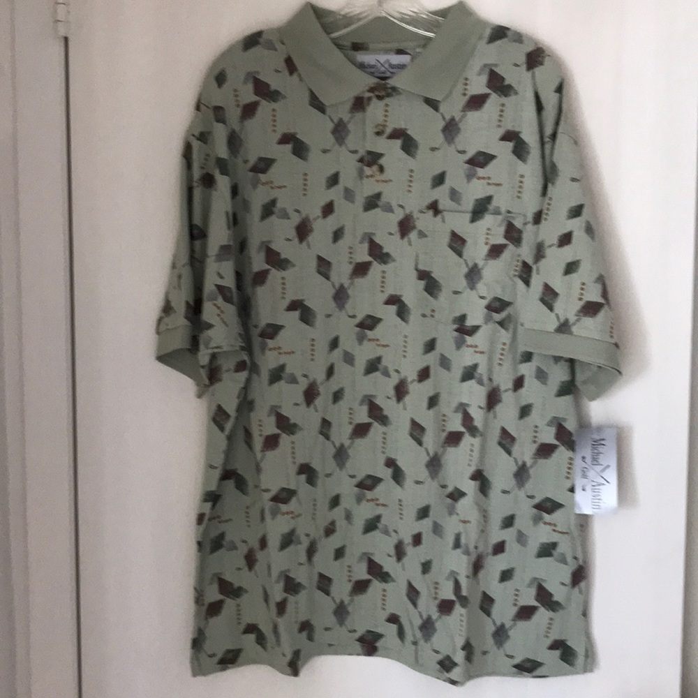NWT men’s knit golf shirt